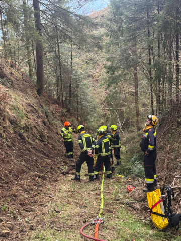 KHD Waldbrand Übung Breitenau 11.04.2026